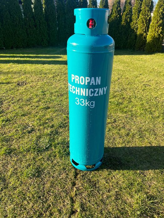 Butla gazowa 33 kg propan NOWA pełna zaplombowana