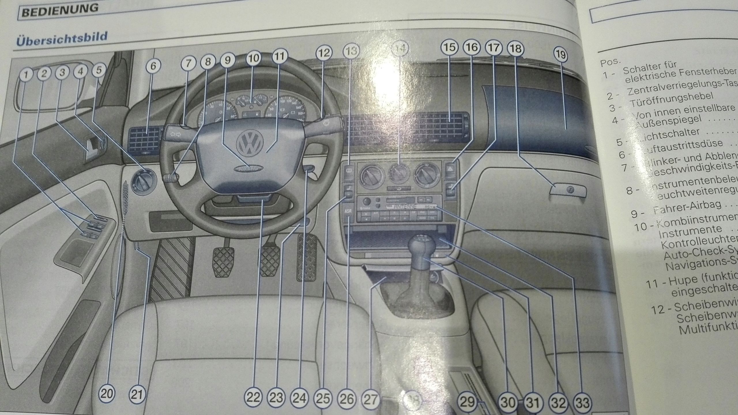 Vw Volkswagen Passat B5 Instrukcja Ksiazka 1997