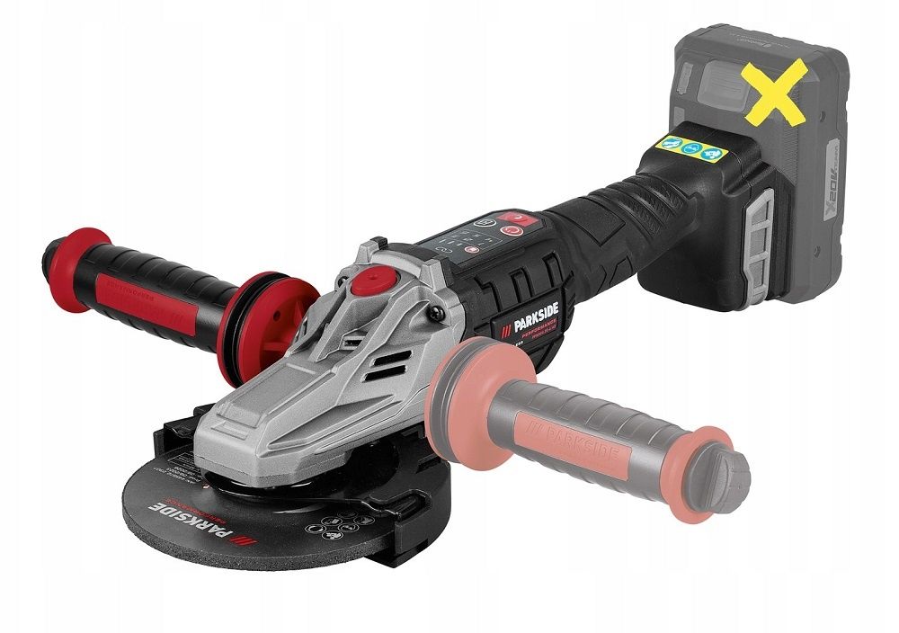 Parkside Performance® Ppwsfa 20V B3, akumlatorowa mocna, płaska glowic