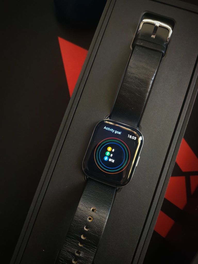 SmartWatch Amazfit Zepp E Square 43mm Polar Night Black