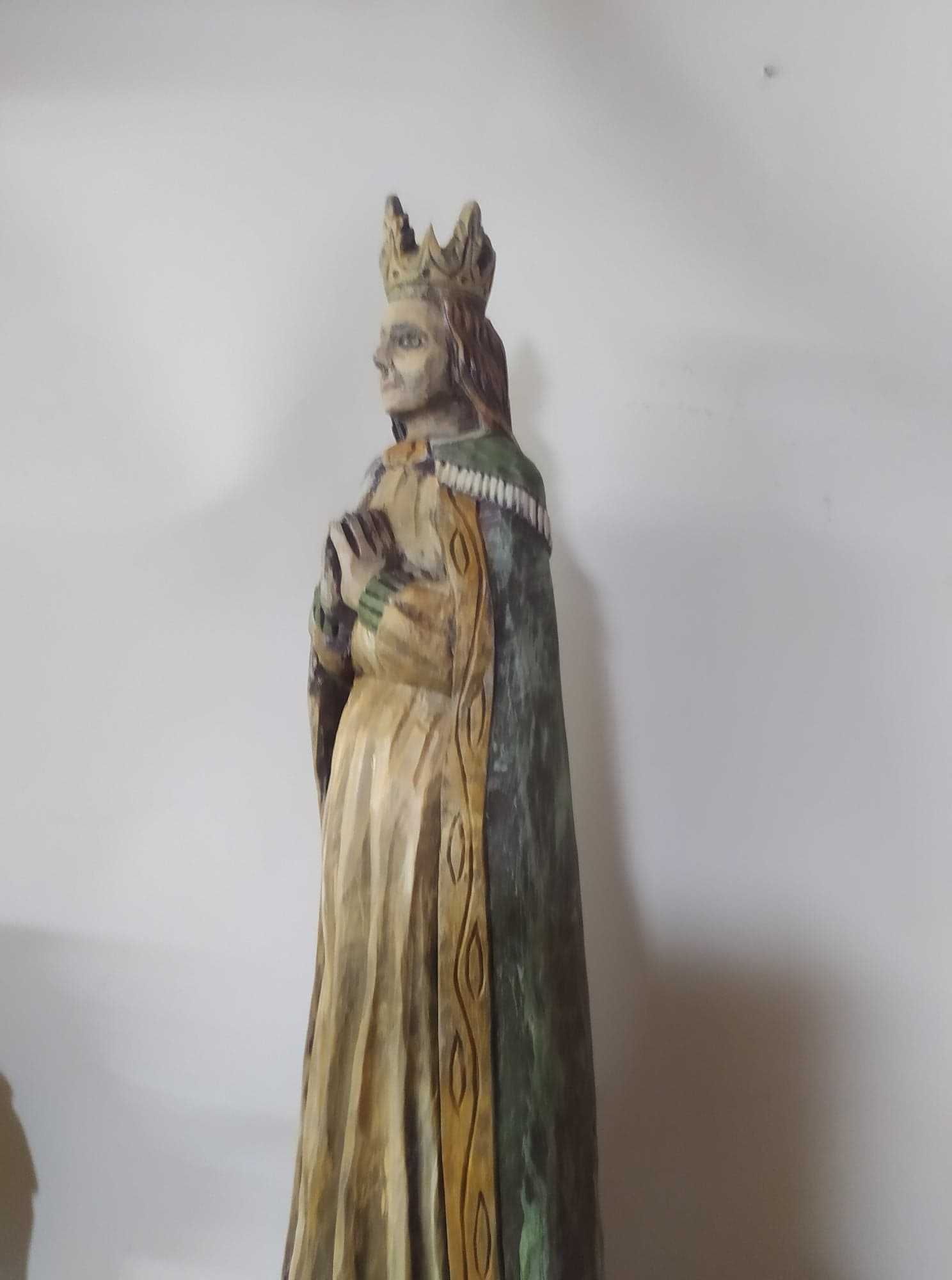 Rzeźba w drewnie Matka Boska Skępska