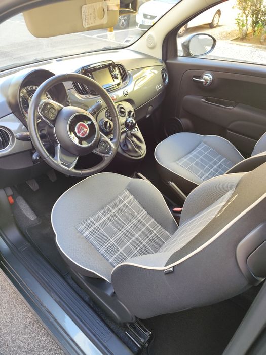 Fiat 500 1.2 2018 cinza