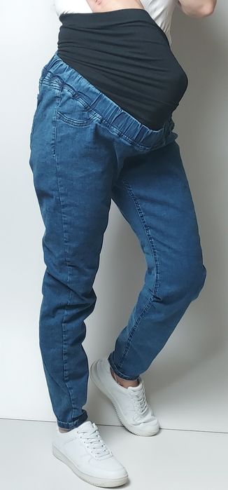 Zizzi_nowe ciążowe jeansy Maternity Jeggings_42-44 ( XL-XXL ) L77cm
