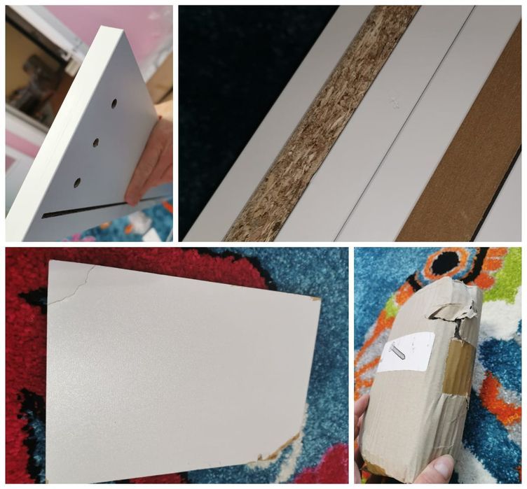 Łóżeczko dziecięce 180x80 JULIA białe OUTLET