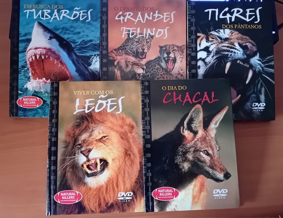 Colecção Animais Natural Killers 1,2,3,4,5
