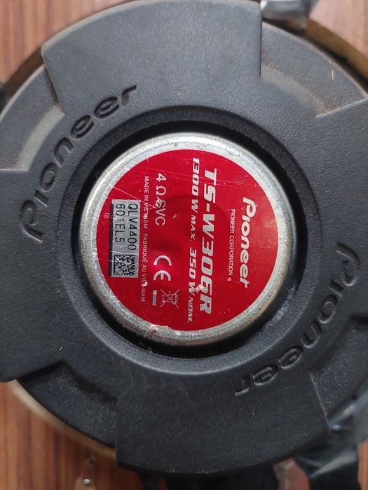 Amplificador Sony + Subwofer Pioneer