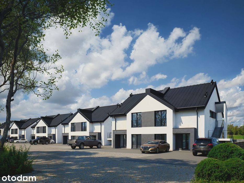 3 pokoje o pow. 69,4 m, taras, duży ogród, 2 miejsca parkingowe