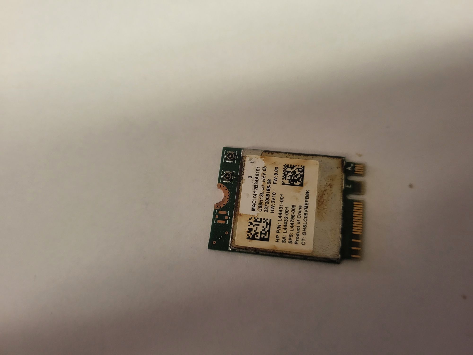 Sprzedam Kartę sieciową WIFI do laptopa HP 15s eq10b2nw