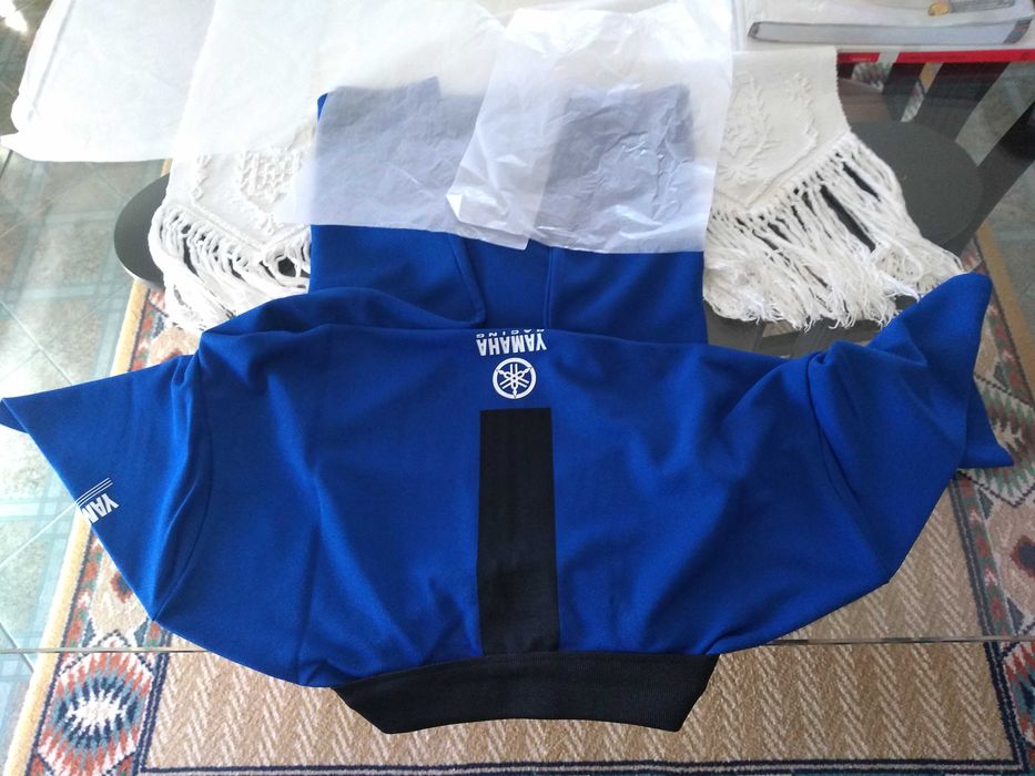 T-shirt oficial de corrida Yamaha Racing, NOVA!