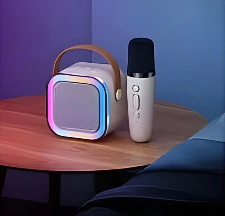 Міні-дитяче караоке з двома бездротовим мікрофоном