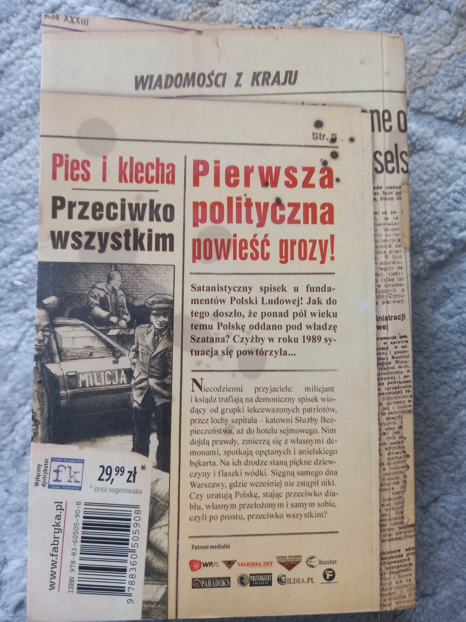 Pies i klecha - Przeciwko wszystkim (tom 1) Ł. Orbitowski, J. Urbaniuk