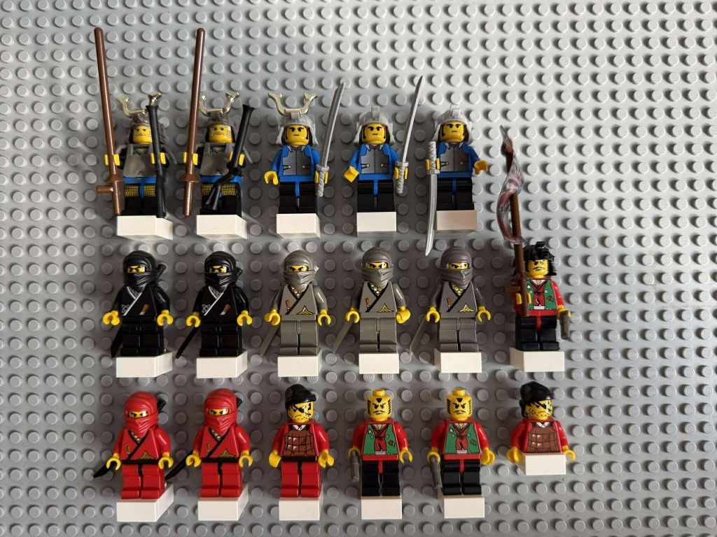 LEGO Ninja figurki dla Wojtka