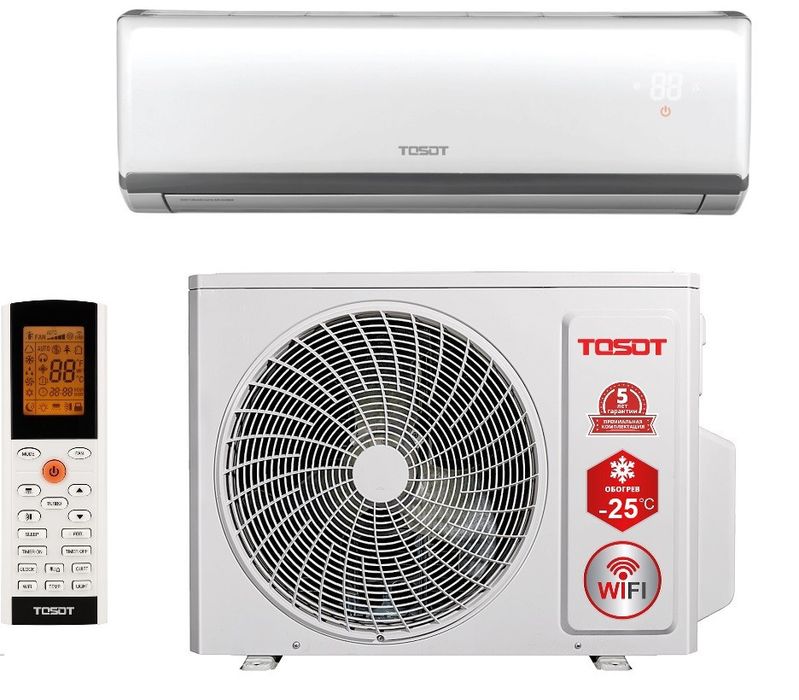 Кондиціонери TOSOT NORTH Inverter з тепловим насосом
