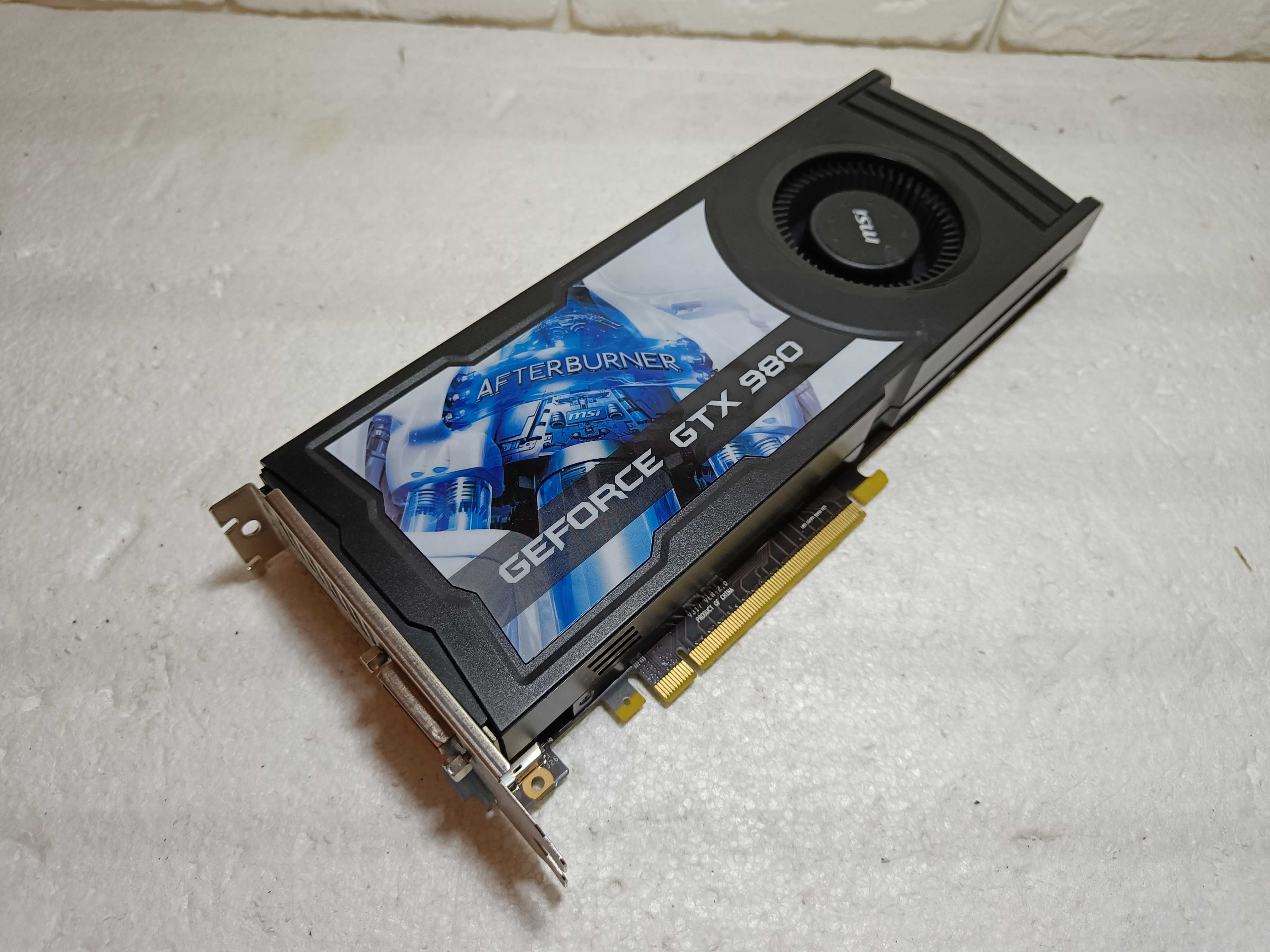 Відеокарта MSI GTX980 4 GB GDDR5 OC - ІДЕАЛЬНИЙ СТАН Заводська Пломба