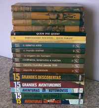 Lote com 18 livros - várias colecções - venda individual