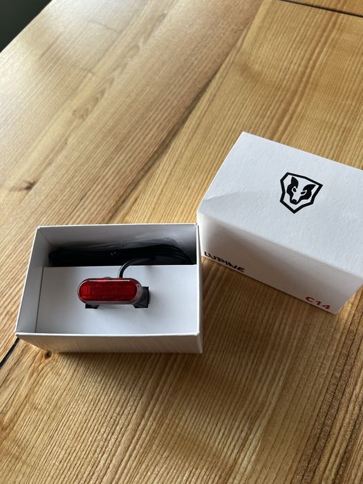 Lampka przednia e bike Lupine slx  2800 lum i tył Lupine c14 komplet