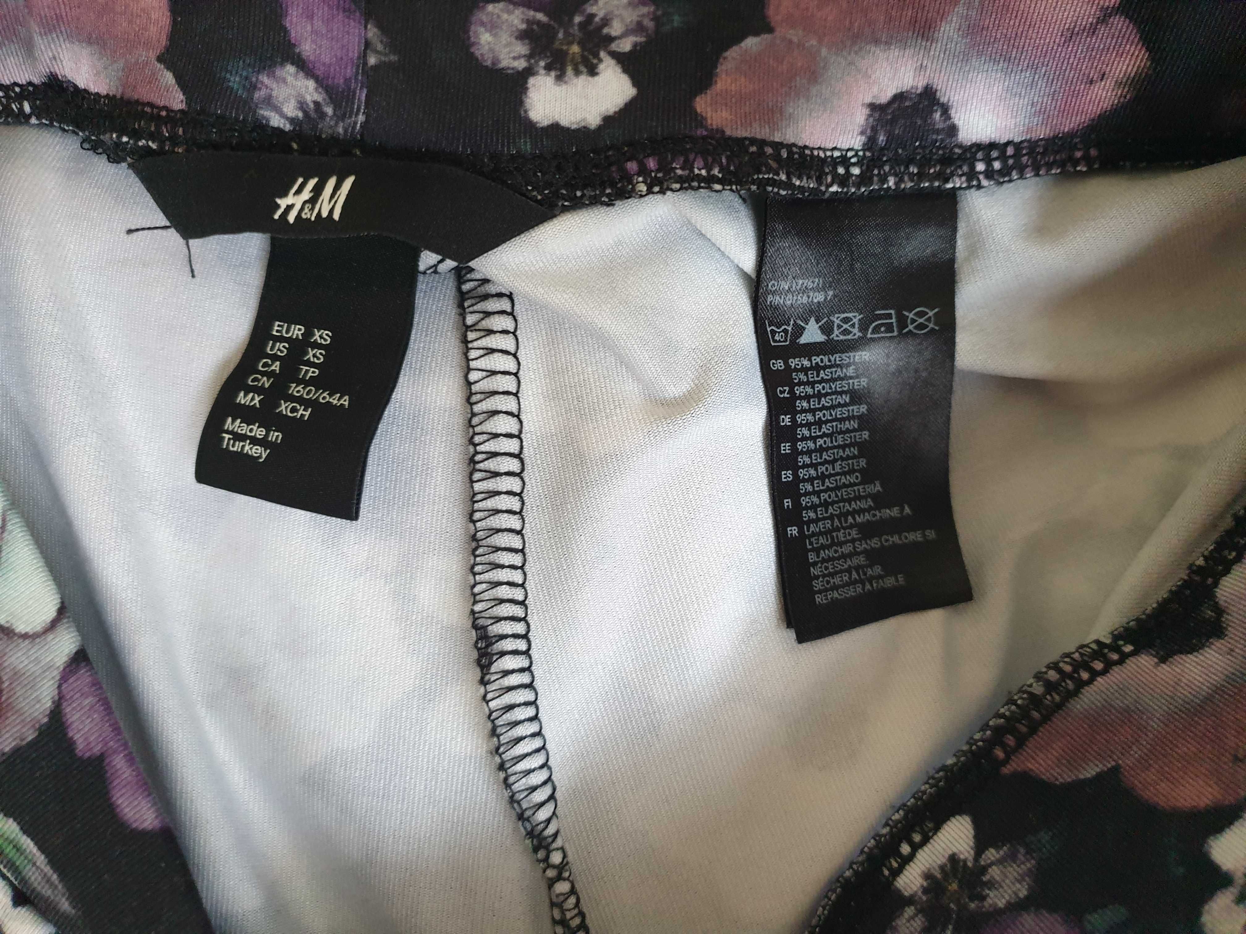 H&M legginsy rozmiar XS