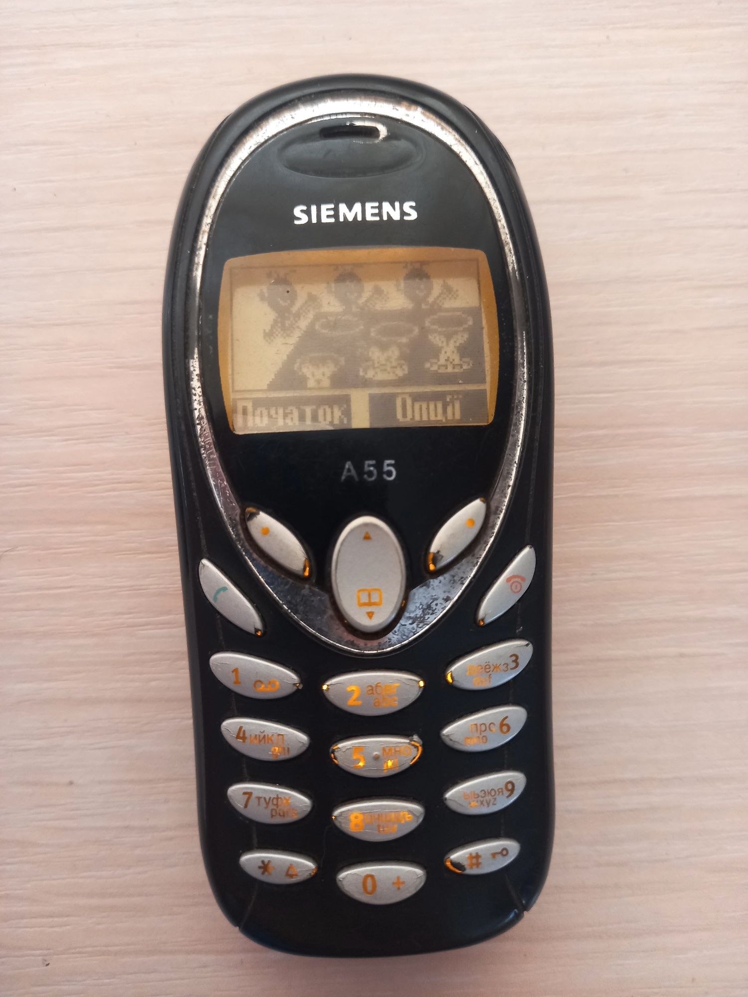 Кнопковий телефон simens a55