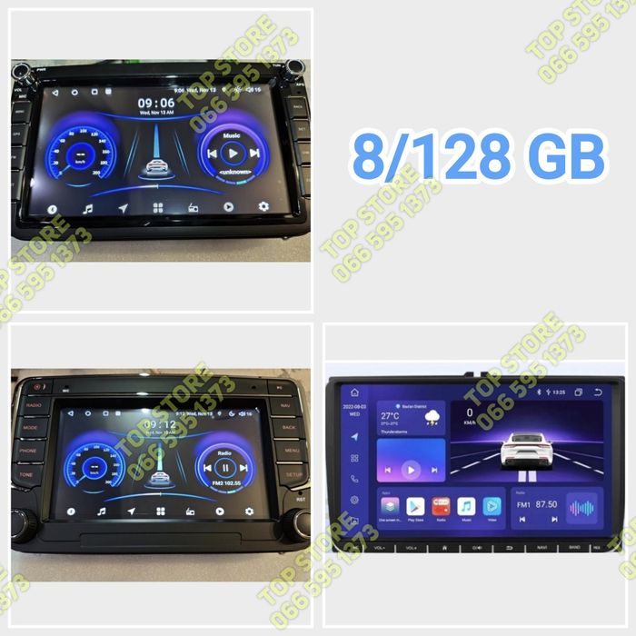 ‼️ VW SKODA SEAT ‼️ Android магнітола 8/128 GB TDA7851 DSP AKM7604