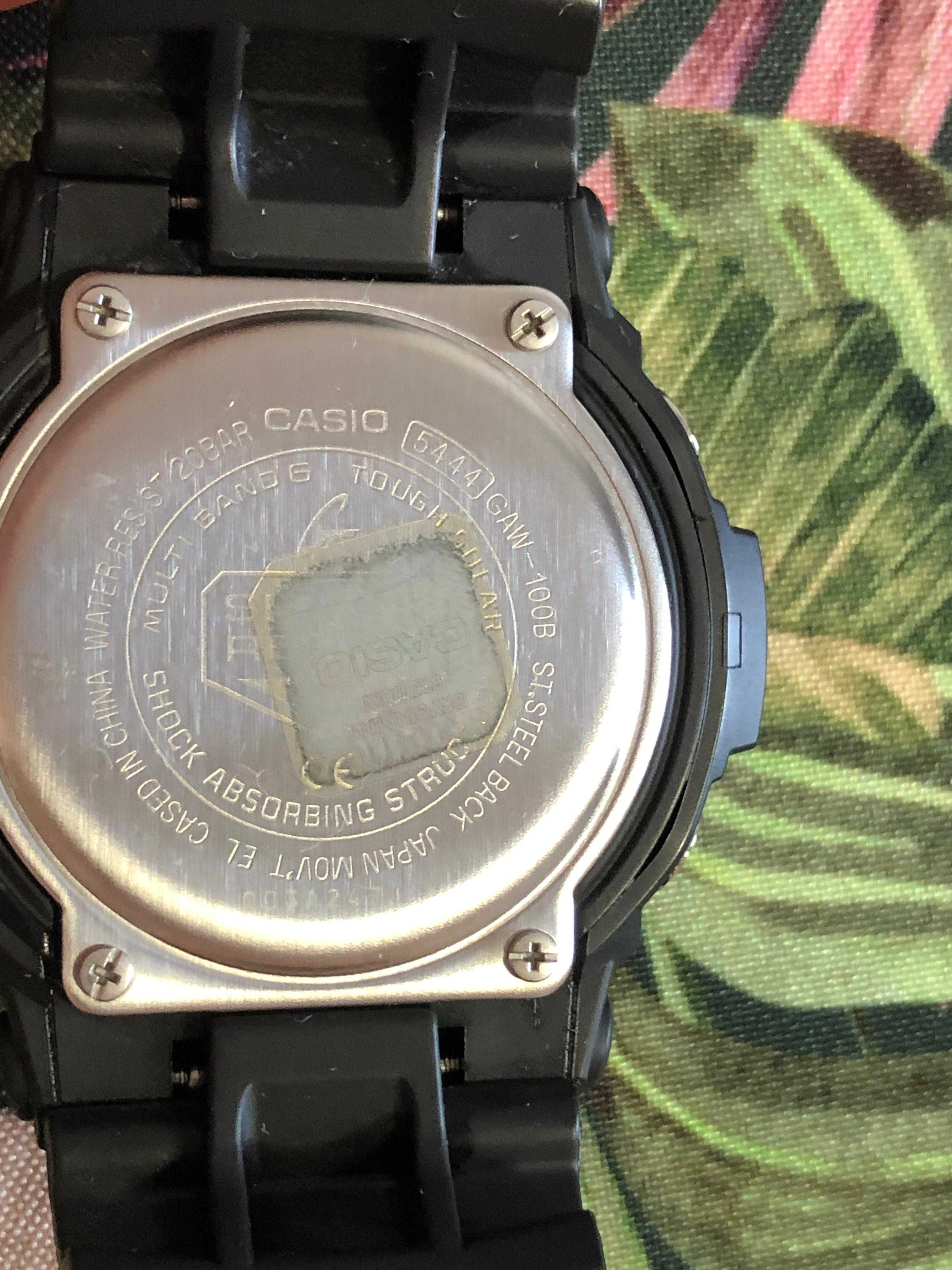 Casio G-Shock zegarek męski GAW-100B-1A2ER - Doskonały Stan