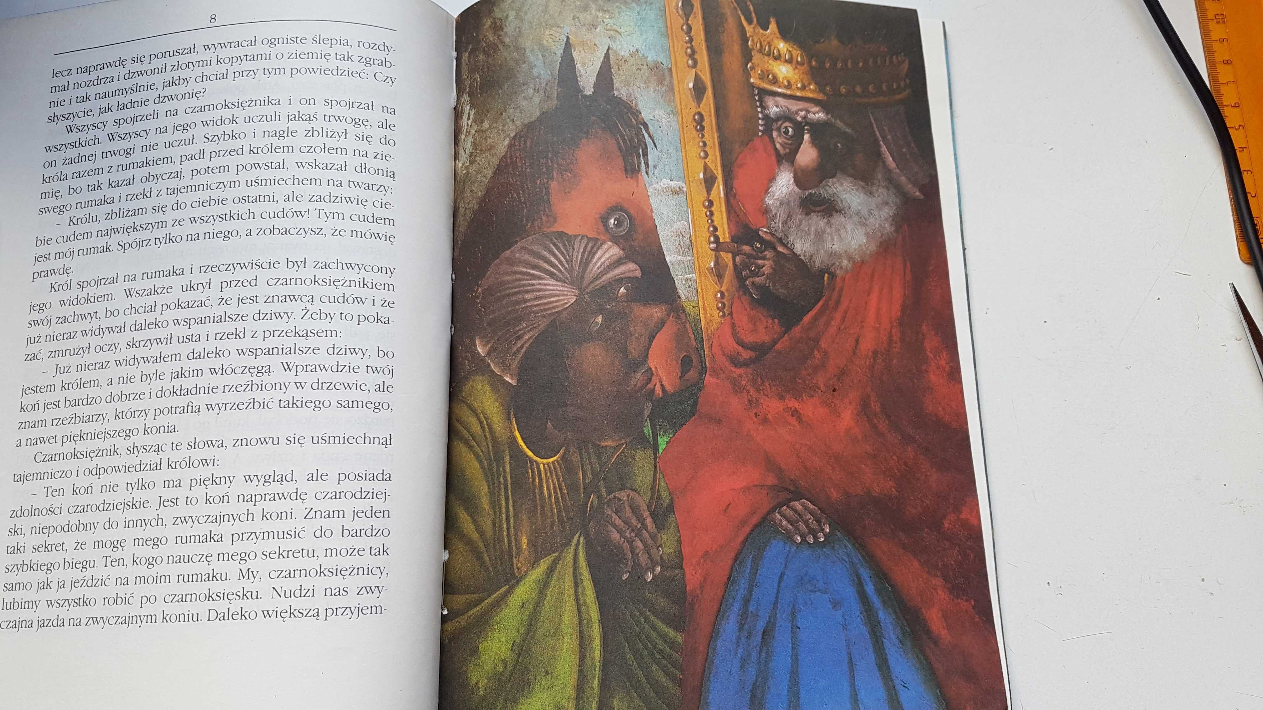 Bolesław Leśmian "Baśń o rumaku zaklętym" - PIĘKNE ILUSTRACJE!