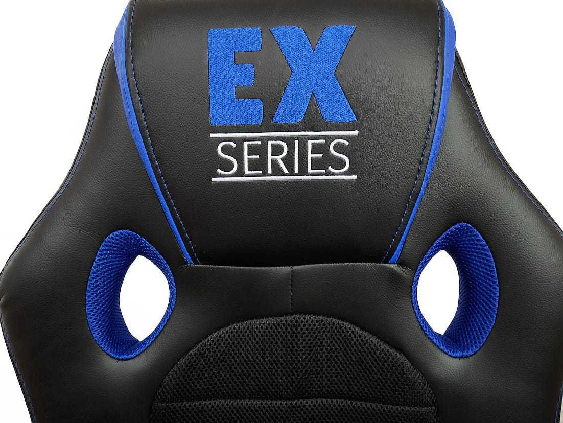 Fotel Gamingowy ciemnoniebieski dla Gracza Extreme EX