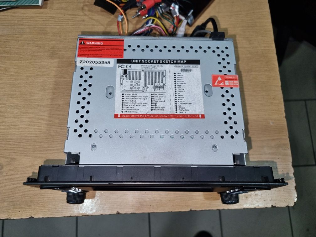 Radio 2 din audi a4b6,b7
