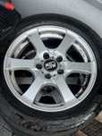 5x112 felgi aluminiowe z oponami vw seat skoda 16/55/205