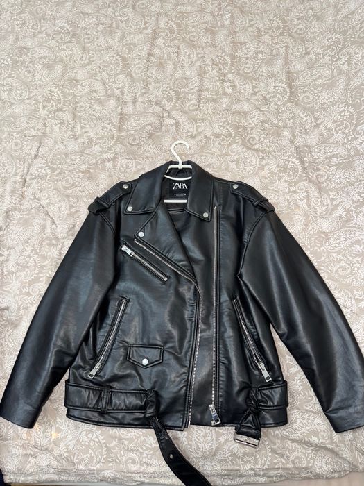 Жіноча еко шкіра куртка