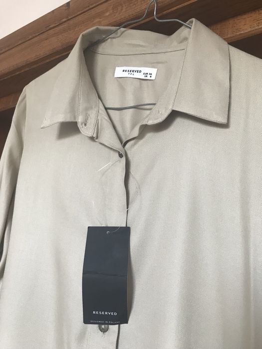 Reserved, bezowa koszula r.36 /S