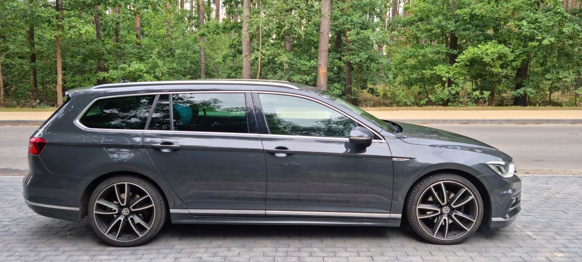 Vw Passat R-line z 2016r 1.6Tdi Virtual Licznik AndroidAuto Full Led