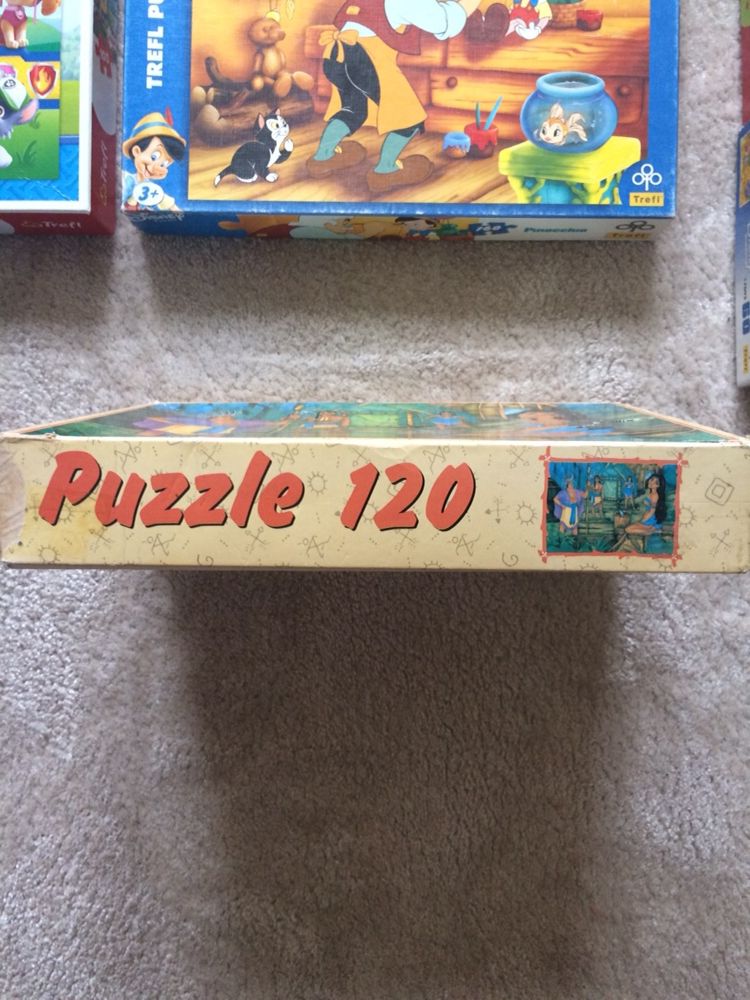 Puzzle Strażak Sam i inne 60, 100, 120, 160 i trzy w jednym