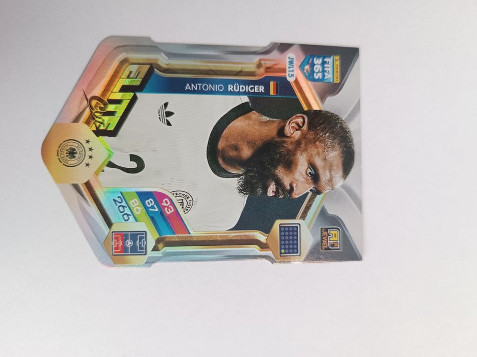 Karta piłkarska Jewel 15 Elite Cut Antonio Rüdiger - Adrenalyn 2026