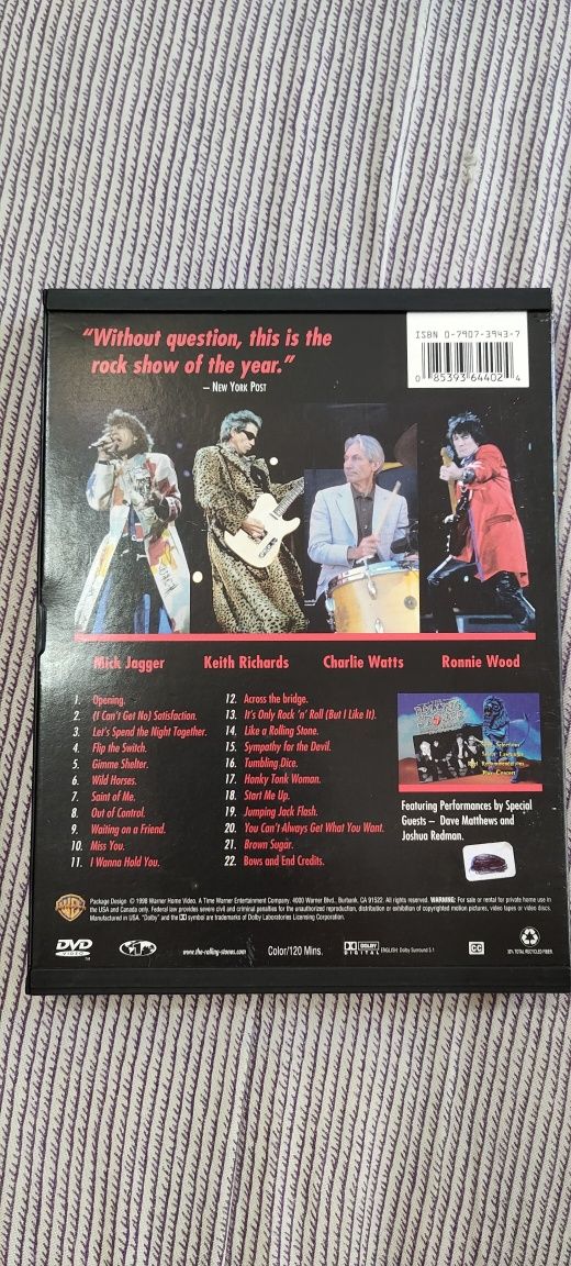 the Rolling Stones bridges to babylon tour 97/98