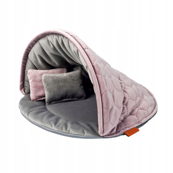 domek legowisko duże posłanie muszla dla gryzonia królika świnki 50x34