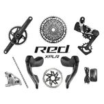 Grupa gravel SRAM Red XPLR AXS E1 my 25 1x13 +quarq +karoo