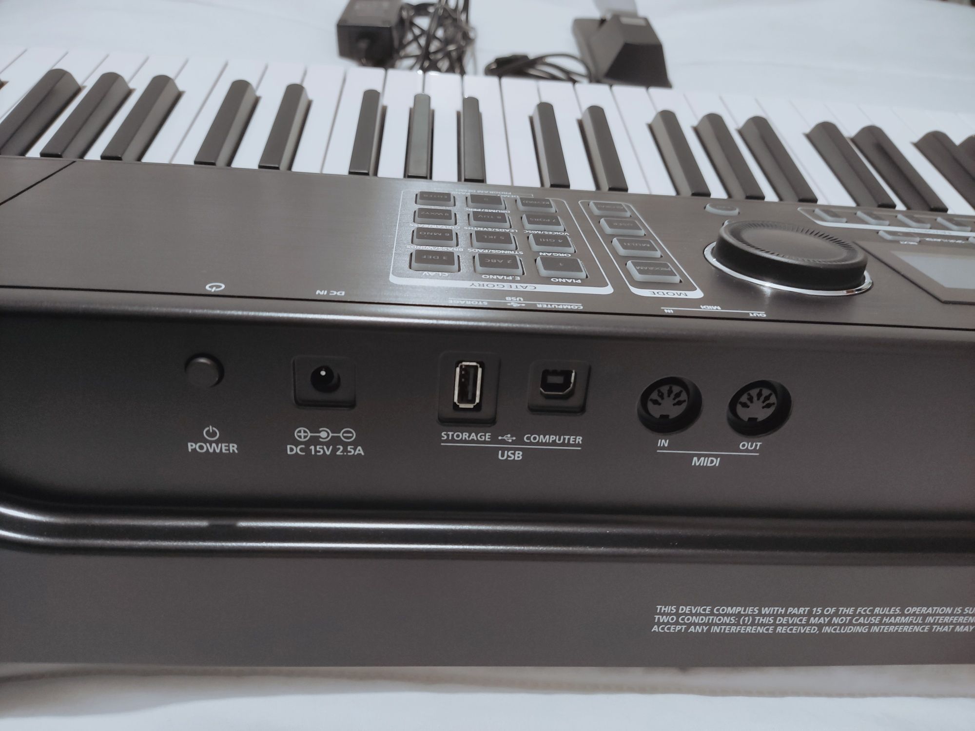 Kurzweil SP6 ( Pedal + transformador de energia)