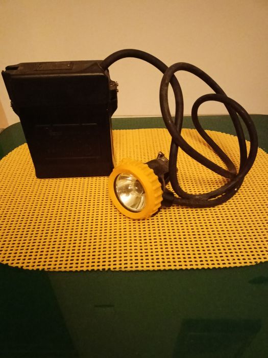 Lampka gornicza sprzed ok 20 lat