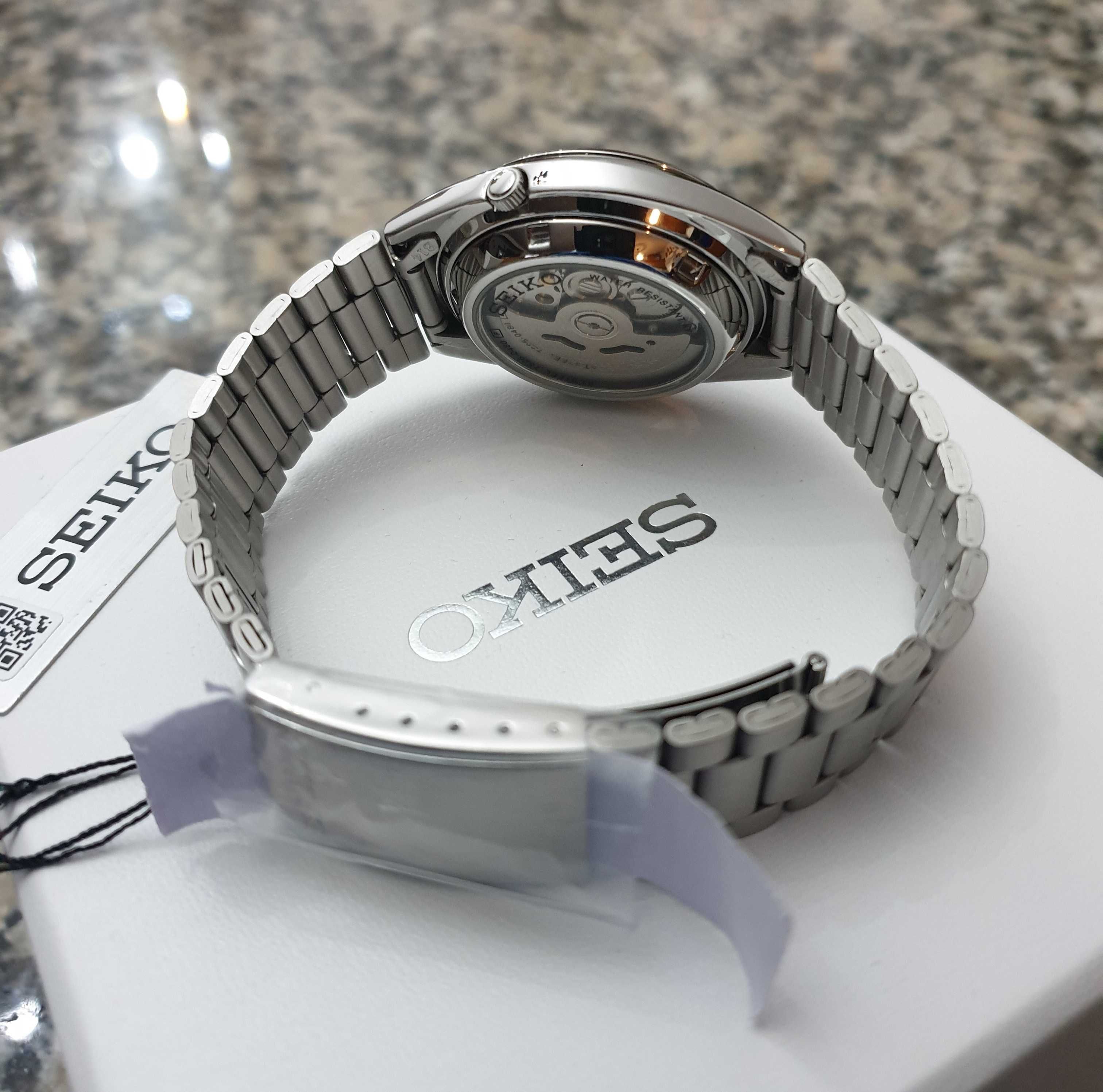*NOVO* Seiko 5 Sports Automático SNXS77K1 Azul (37mm)