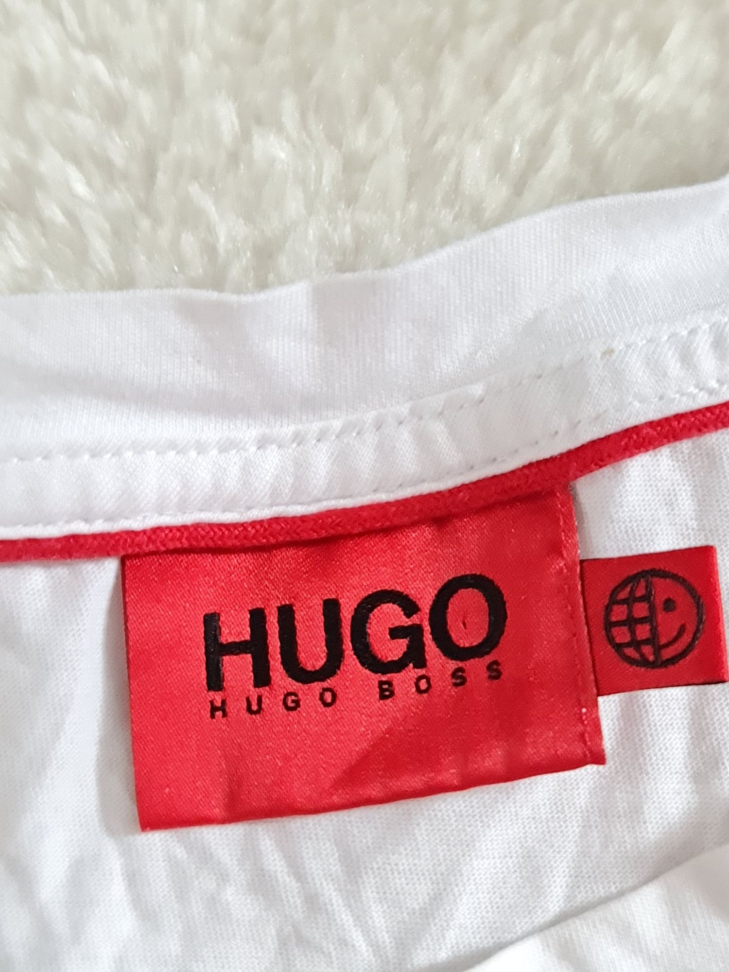 Koszulka T-Shirt Hugo Hugo Boss Biała Rozmiar S