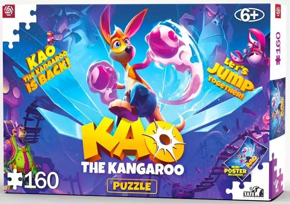 Puzzle 160 Kangurek Kao - Kao is back. Good Loot