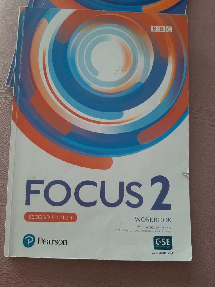 Книжки Focus 2 + ZNO prep