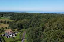 Dom nad morzem, wolny 26.07-02.08 !, ogrodzony, pod lasem, rowery, psy