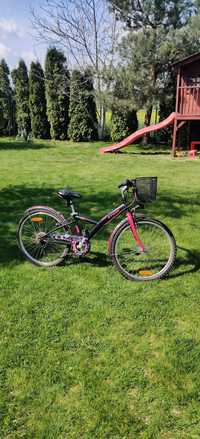Rower B'TWIN 20 cali dla dziewczynki w idealnym stanie