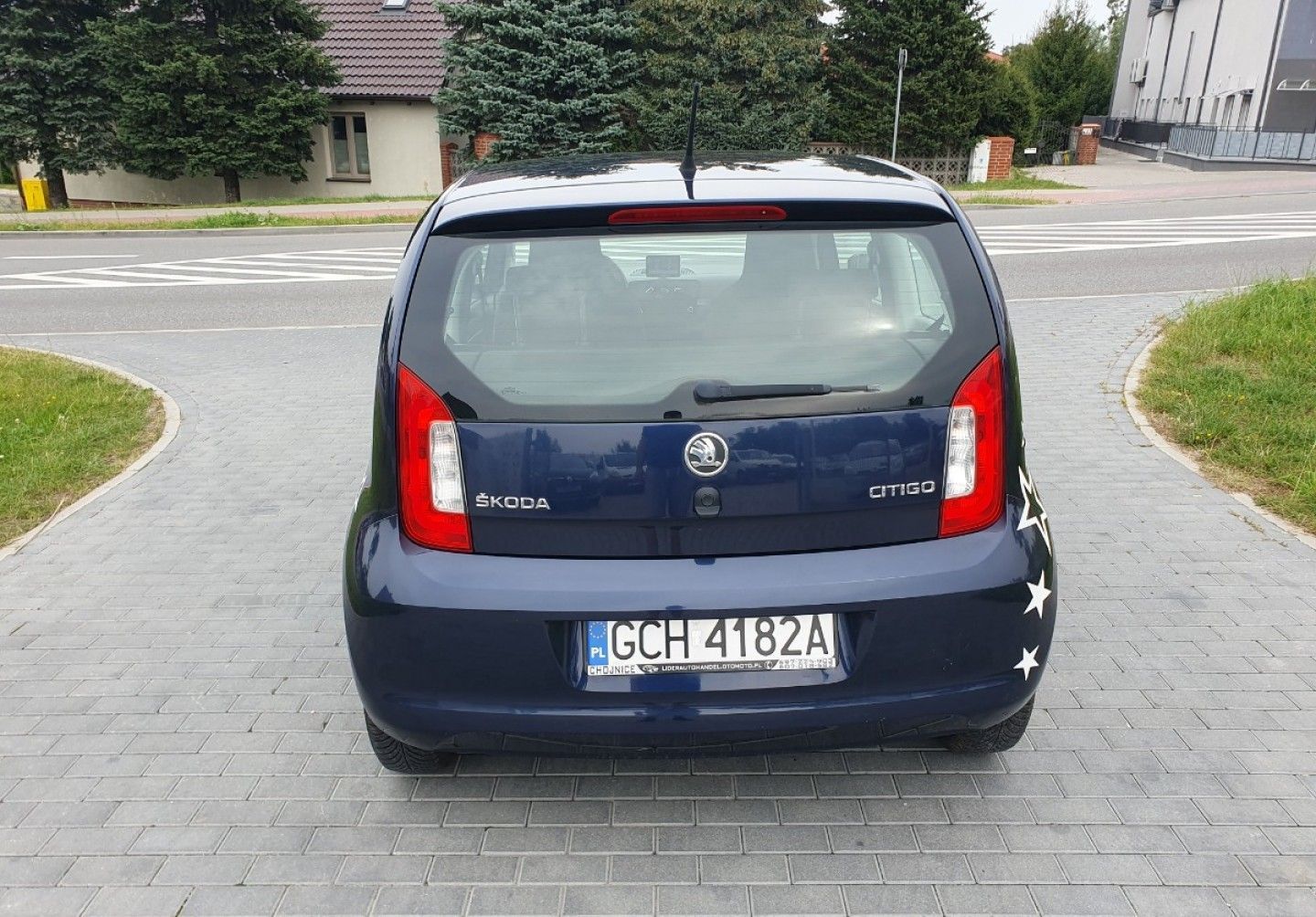Skoda Citigo 1.0 60KM Klima Grzane Fotele Nawigacja 2-Właścicieli Zarejestrowany