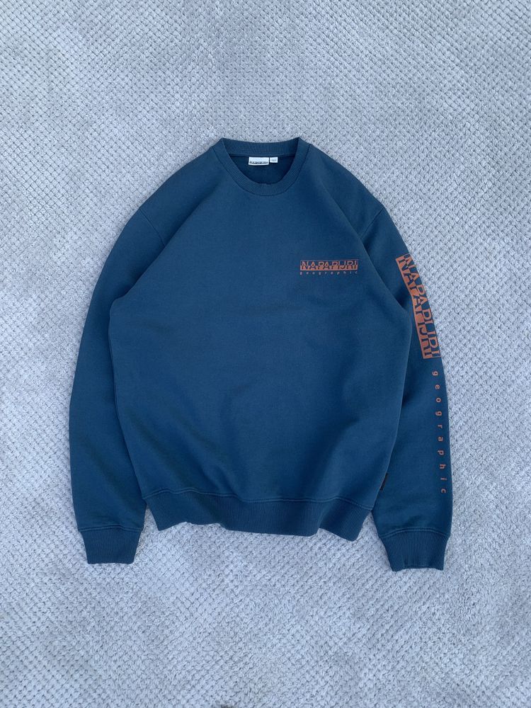 Napapijri Geographic Sweatshirt Size:M/L світшот кофта худи