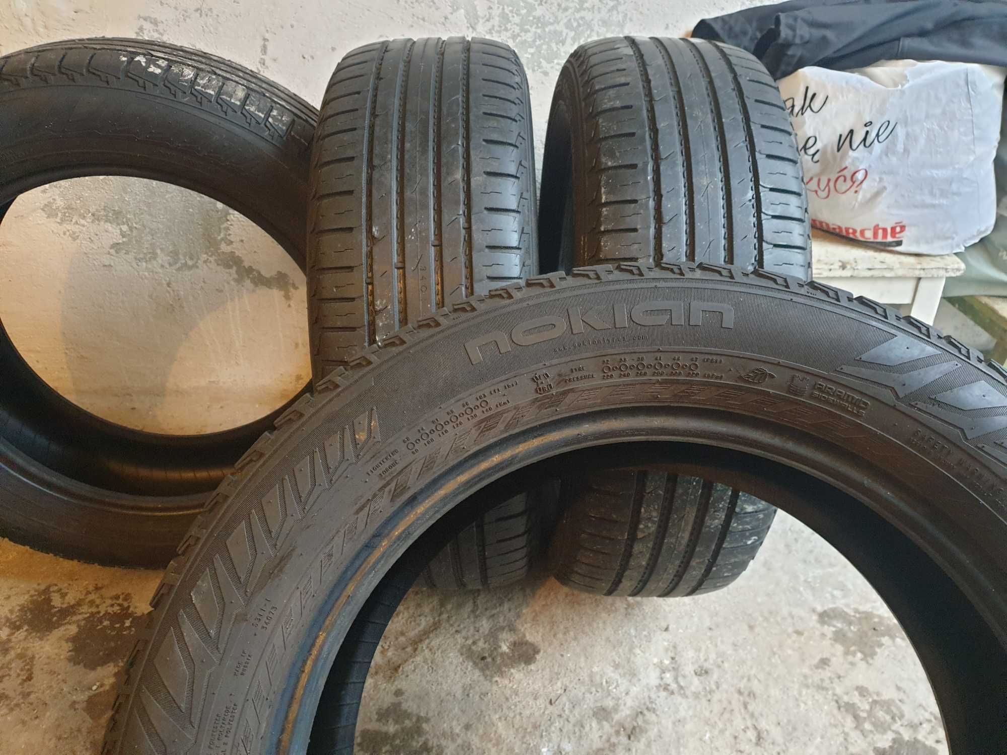 sprzedam opony 225/60 18 nokian line suv letnie