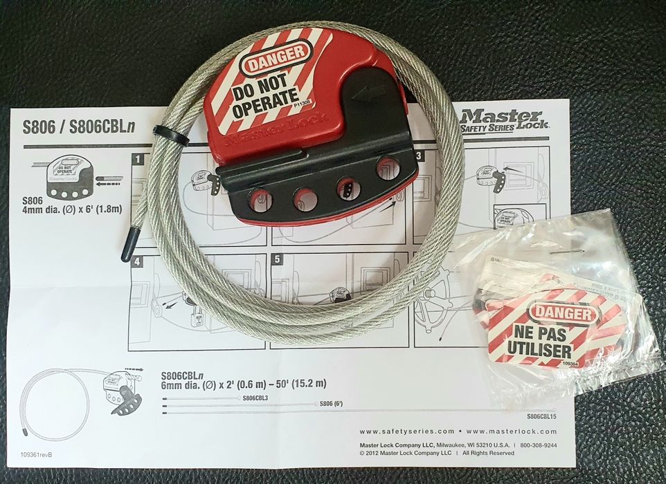 Блокиратор кабельный S806