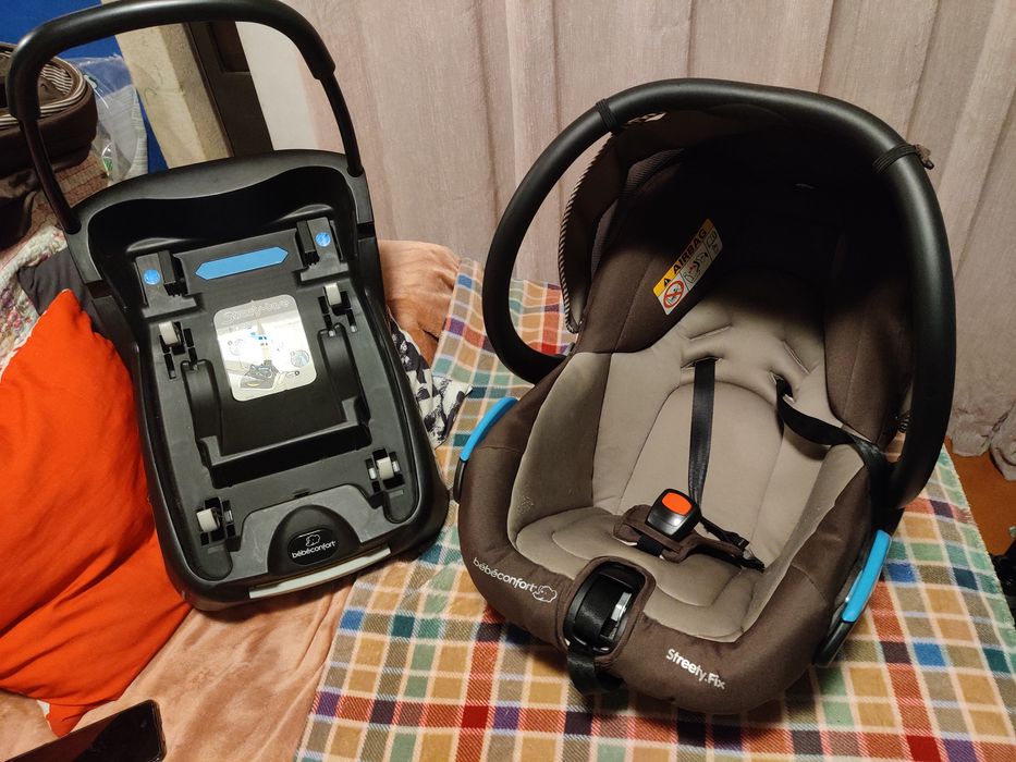 Trio Bebeconfort Streety Fix 3 + Cadeira Auto Bebeconfort Iseos Neo