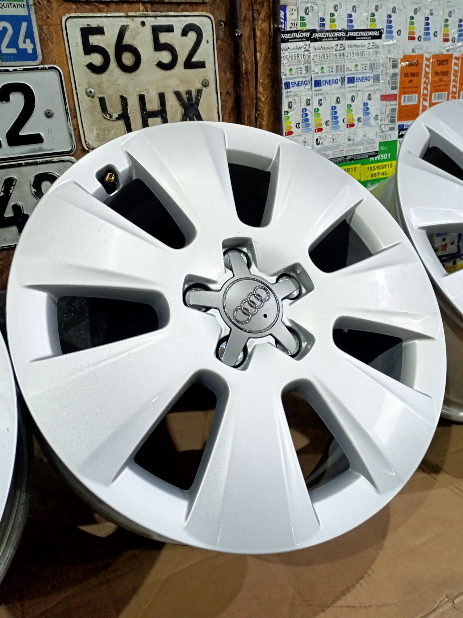Литі оригінал диски ауді r17 5/112 7,5j et45 audi шкода Фольксваген